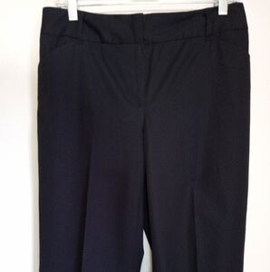 Charter Club black Alison fit ankle length pants women size 4